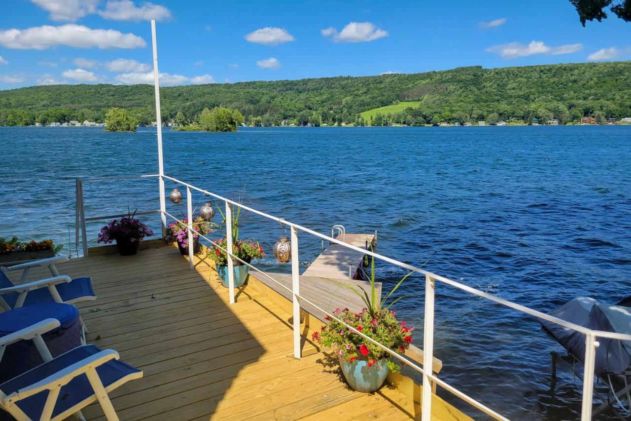 Waterfront Deruyter Home With Private Dock! New Woodstock Exterior foto